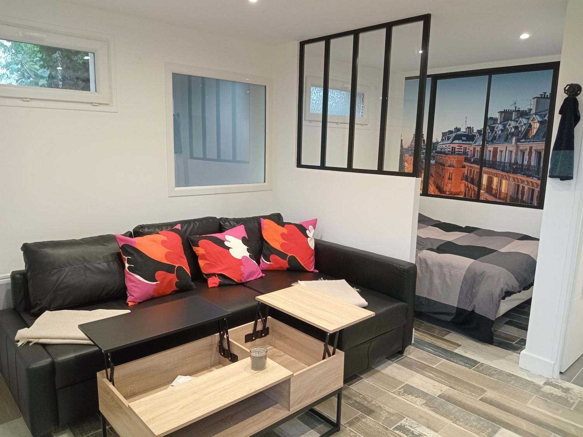 Studio Neuf Joliment Decore A 5 Min De L'Aeroport Ати-Мон Экстерьер фото